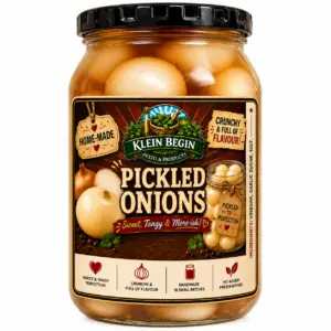 Jar of Klein Begin Pickled Onions